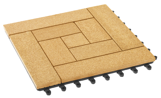 Модульный паркет ДПК GRINDERDECO Люкс 10 Песчаник купить в Шуе