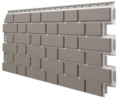 Фасадная панель VOX Clinker Пепельный