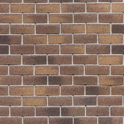 Фасадная плитка битумная, Технониколь HAUBERK кирпич Бельгийский 2.5 кв.м
