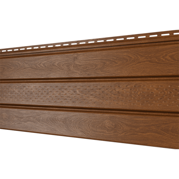 Софит Ю-Пласт, перфорация по центру Дуб Золотой купить в Шуе