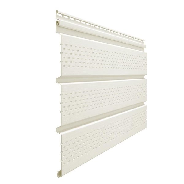 Софит перфорированный белый купить в Шуе