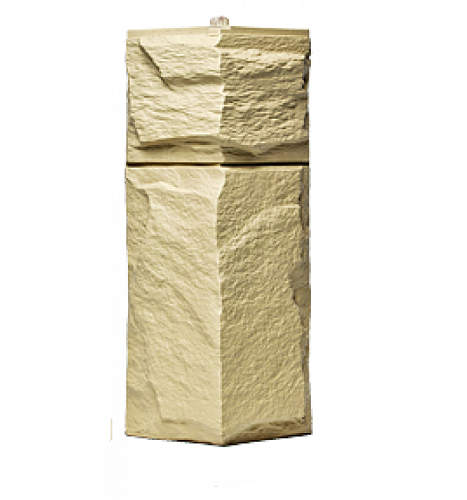 Угол T-Сайдинг-Гранит Леон Желтый купить в Шуе