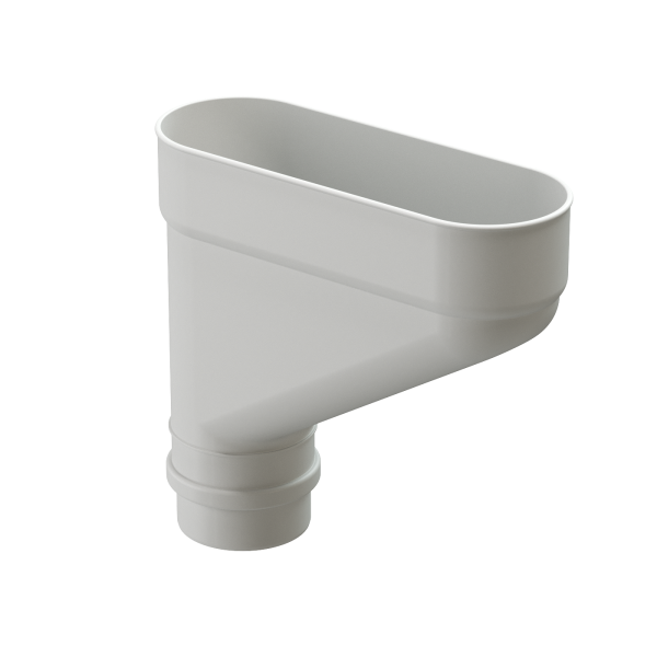 Коллектор для водостока Docke Lux ПВХ Пломбир купить в Шуе Коллектор для водостока Docke Lux ПВХ Пломбир купить в Шуе