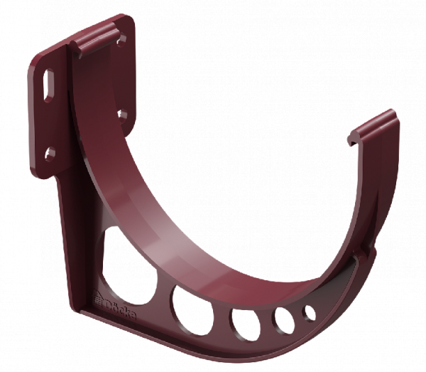 Кронштейн желоба ПВХ Docke STANDART красный купить в Шуе Кронштейн желоба ПВХ Docke STANDART красный купить в Шуе