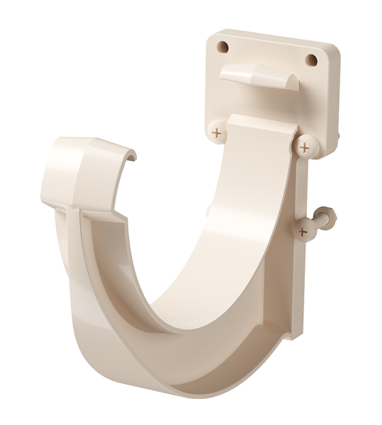 Кронштейн желоба Docke Lux ПВХ Латте купить в Шуе Кронштейн желоба Docke Lux ПВХ Латте купить в Шуе