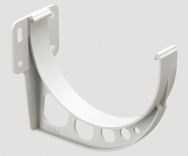 Кронштейн желоба ПВХ Docke STANDART пломбир купить в Шуе Кронштейн желоба ПВХ Docke STANDART пломбир купить в Шуе