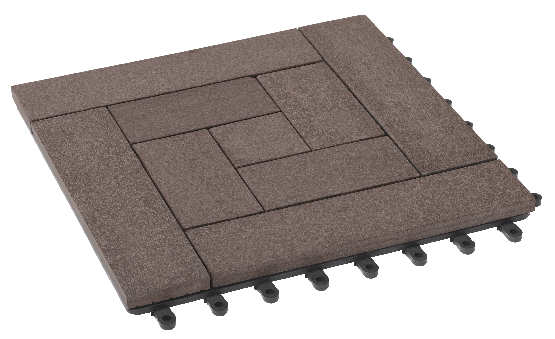 Модульный паркет ДПК GRINDERDECO Люкс 10 Венге купить в Шуе