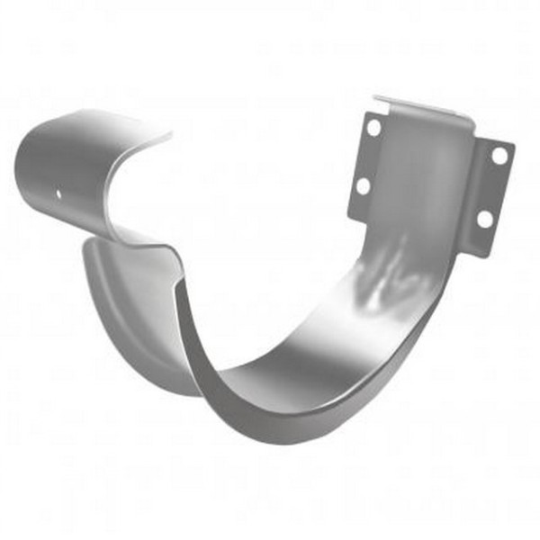 Водосток Grand Line 125x90 – Держатель желоба RAL 9003 купить в Шуе