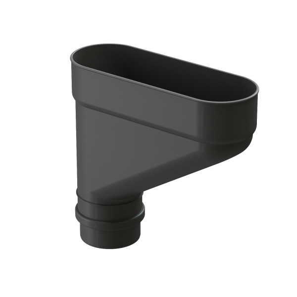 Коллектор для водостока Docke Lux ПВХ - Графит купить в Шуе Коллектор для водостока Docke Lux ПВХ - Графит купить в Шуе