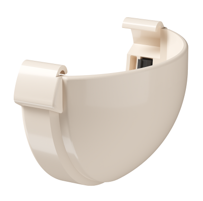 Заглушка желоба Docke Lux ПВХ Латте