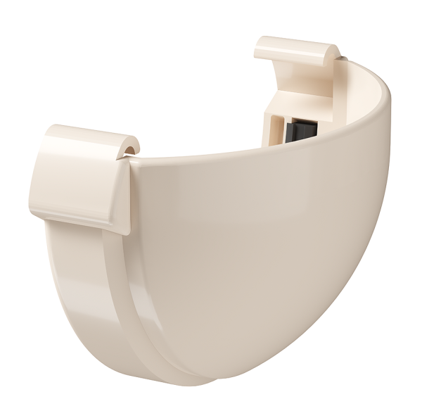 Заглушка желоба Docke Lux ПВХ Латте купить в Шуе Заглушка желоба Docke Lux ПВХ Латте купить в Шуе