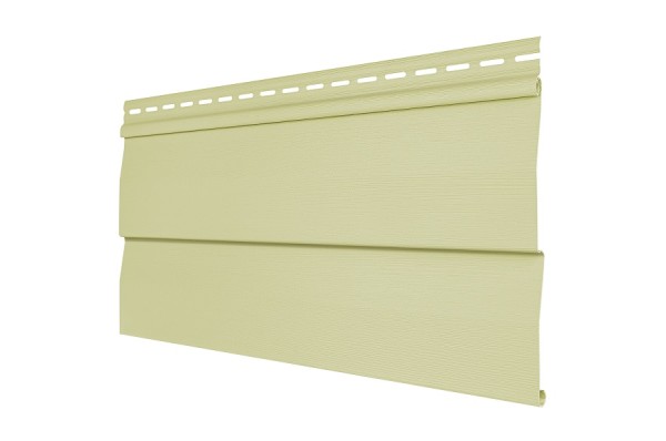 Виниловый сайдинг Tecos - корабельный брус, светло-желтый  купить в Шуе Виниловый сайдинг Tecos - корабельный брус, светло-желтый  купить в Шуе