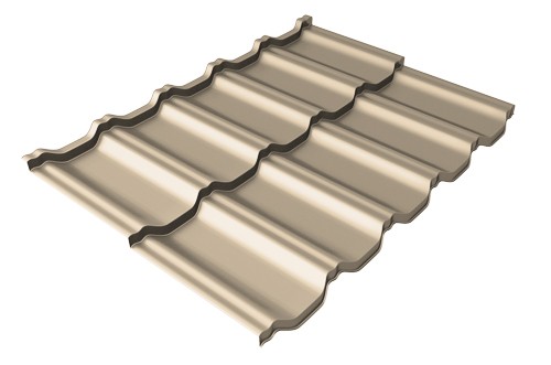 Металлочерепица модульная Квинта Uno Grand Line c 3D резом 0,5 Satin RAL 1015 светлая слоновая кость купить в Шуе Металлочерепица модульная Квинта Uno Grand Line c 3D резом 0,5 Satin RAL 1015 светлая слоновая кость купить в Шуе
