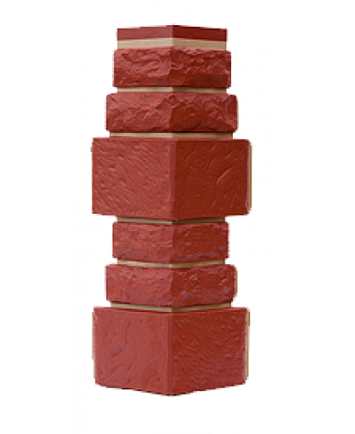 Угол T-Сайдинг-Дикий Камень Бордовый купить в Шуе Угол T-Сайдинг-Дикий Камень Бордовый купить в Шуе