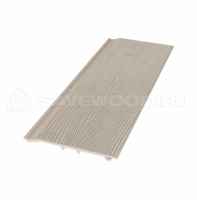 Сайдинг из дпк savewood sw-cedrus радиальный распил бежевый