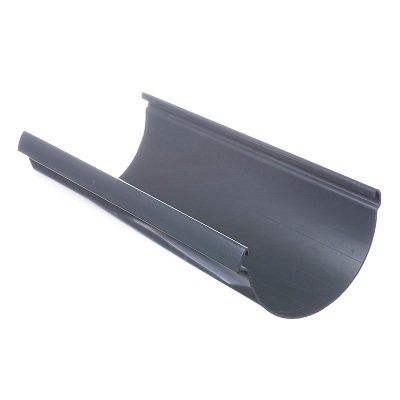 Желоб водосточный Docke Lux ПВХ - Графит купить в Шуе Желоб водосточный Docke Lux ПВХ - Графит купить в Шуе