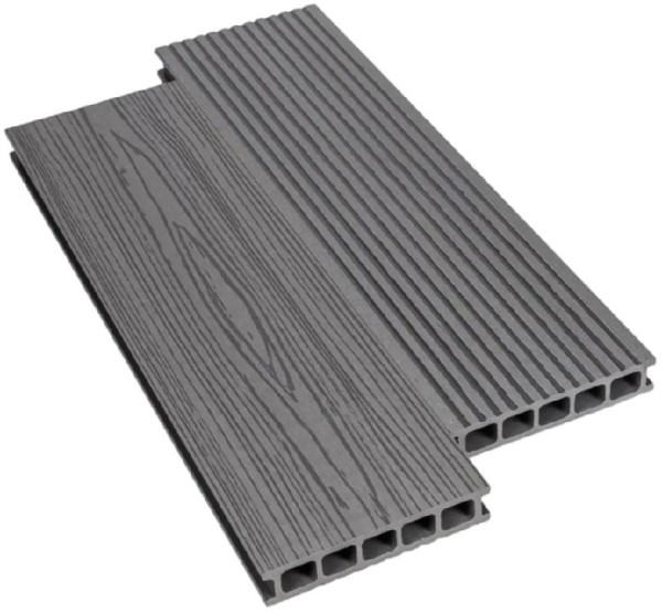 Террасная доска ДПК Deckart Praktik Optimum Серый купить в Шуе Террасная доска ДПК Deckart Praktik Optimum Серый купить в Шуе