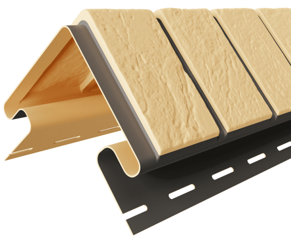 Угол наружный «Кирпич славянка» прокрашенный, Жёлтый купить в Шуе