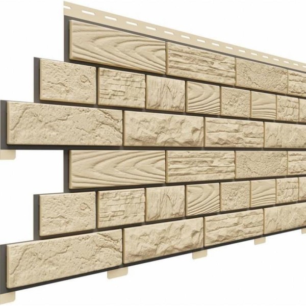 Фасадные панели (Цокольный Сайдинг) Доломит Москва Кремневый купить в Шуе Фасадные панели (Цокольный Сайдинг) Доломит Москва Кремневый купить в Шуе