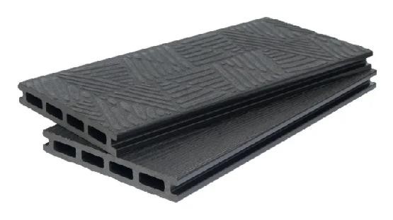 Террасная доска ДПК POLIVAN GROUP 3D+3D NEW пустотелая двухсторонняя DENPASAR Чёрный купить в Шуе Террасная доска ДПК POLIVAN GROUP 3D+3D NEW пустотелая двухсторонняя DENPASAR Чёрный купить в Шуе