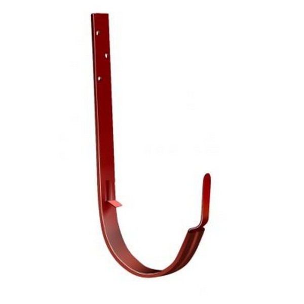 Водосток Grand Line 125x90 – Кронштейн длинный RAL 8004 купить в Шуе