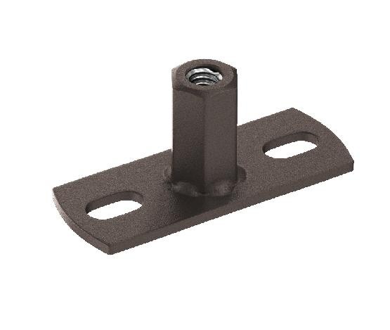 Водосток Aquasistem, Система 125x90 - Держатель для хомута под метиза RR 32 Тёмно-коричневый matt купить в Шуе Водосток Aquasistem, Система 125x90 - Держатель для хомута под метиза RR 32 Тёмно-коричневый matt купить в Шуе