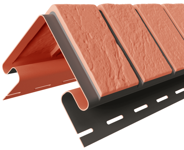 Угол наружный «Кирпич славянка» прокрашенный, Красный купить в Шуе