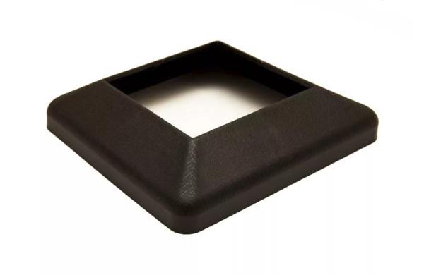 Крышка нижняя ПВХ для столба Deckart 125х125 Графит купить в Шуе Крышка нижняя ПВХ для столба Deckart 125х125 Графит купить в Шуе