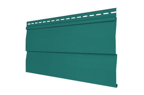 Виниловый сайдинг Tecos - корабельный брус, изумруд купить в Шуе