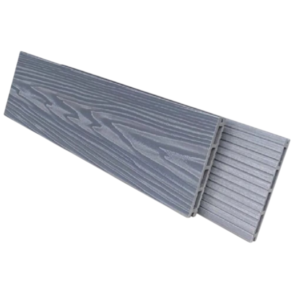 Террасная доска NanoWood Comfort 3D тиснение + вельвет Серый купить в Шуе Террасная доска NanoWood Comfort 3D тиснение + вельвет Серый купить в Шуе