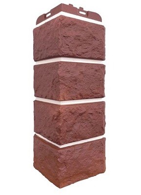 Угол наружный Grand Line Колотый Камень Корица, Шов белый купить в Шуе Угол наружный Grand Line Колотый Камень Корица, Шов белый купить в Шуе