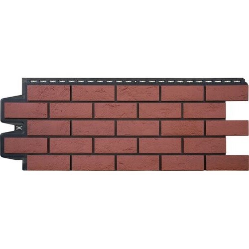 Фасадная панель Grand Line Состаренный кирпич Элит корица (махагон), ШОВ черный купить в Шуе Фасадная панель Grand Line Состаренный кирпич Элит корица (махагон), ШОВ черный купить в Шуе