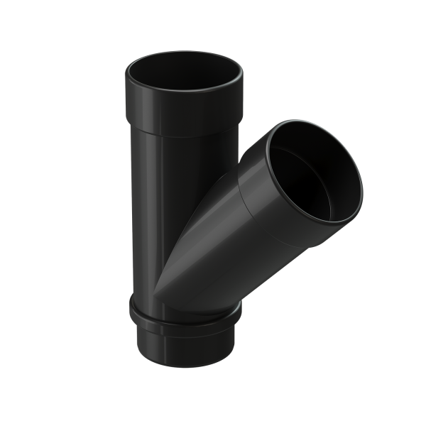 Тройник 45° Docke Lux ПВХ - Карбон купить в Шуе