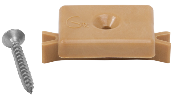 Пластиковая клипса с саморезом, Grinder шовный монтаж 5 mm бежевый купить в Шуе Пластиковая клипса с саморезом, Grinder шовный монтаж 5 mm бежевый купить в Шуе