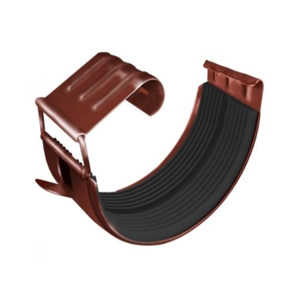 Водосток Grand Line 125x90 – Соединитель желоба RAL 8004 купить в Шуе