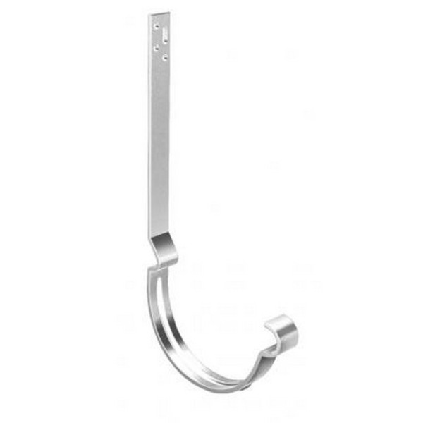 Водосток Grand Line 125x90 – Кронштейн длинный полоса RAL 9003 купить в Шуе Водосток Grand Line 125x90 – Кронштейн длинный полоса RAL 9003 купить в Шуе