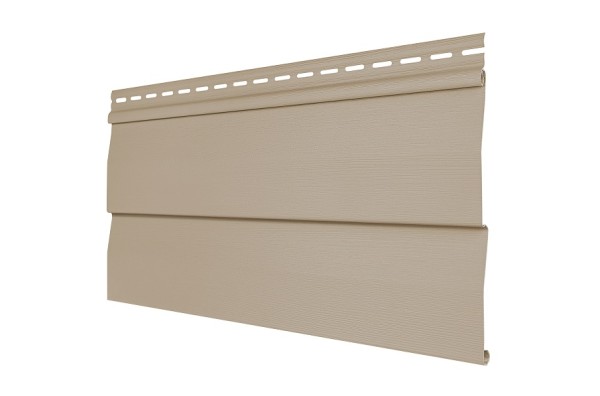 Виниловый сайдинг Tecos - корабельный брус, кофе c молоком купить в Шуе