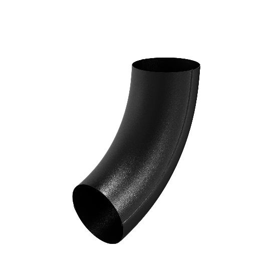 Водосток Aquasistem, система 125x90 - Колено трубы RAL 9005 Чёрный купить в Шуе Водосток Aquasistem, система 125x90 - Колено трубы RAL 9005 Чёрный купить в Шуе