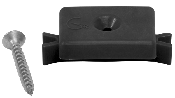 Пластиковая клипса с саморезом, Grinder шовный монтаж 5 mm чёрный купить в Шуе Пластиковая клипса с саморезом, Grinder шовный монтаж 5 mm чёрный купить в Шуе