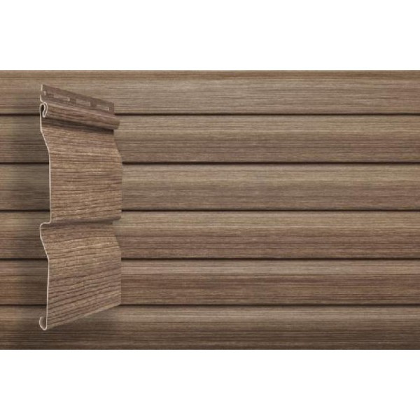 Виниловый сайдинг Grand Line Tundra Корабельная доска 3.00м - Кедр купить в Шуе Виниловый сайдинг Grand Line Tundra Корабельная доска 3.00м - Кедр купить в Шуе