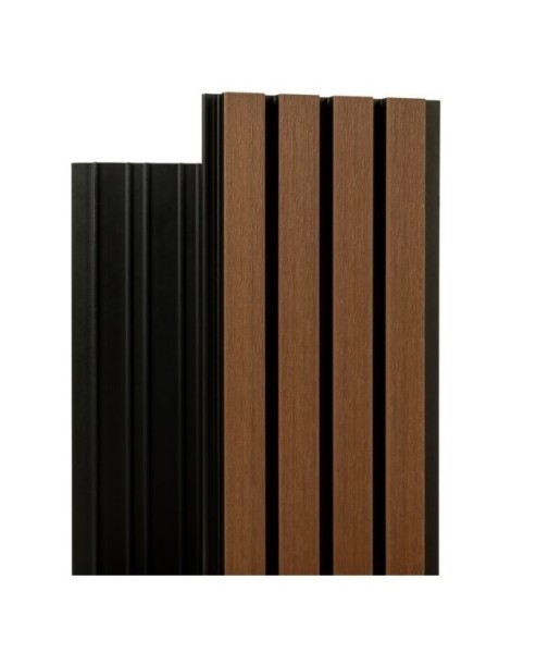 Фасадная реечная панель Ecodecking Скай коэкструзия 200х20х3000 Тик купить в Шуе Фасадная реечная панель Ecodecking Скай коэкструзия 200х20х3000 Тик купить в Шуе