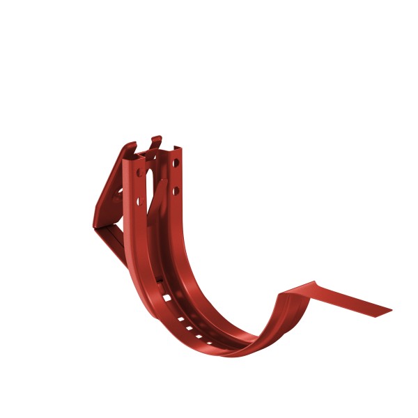 Водосток Aquasistem, система 150x100 - Крюк крепления желоба короткий регулируемый RR 29 Бургундский купить в Шуе