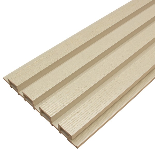 Фасадная доска из ДПК Faynag Wood Рейка Слоновая кость купить в Шуе Фасадная доска из ДПК Faynag Wood Рейка Слоновая кость купить в Шуе