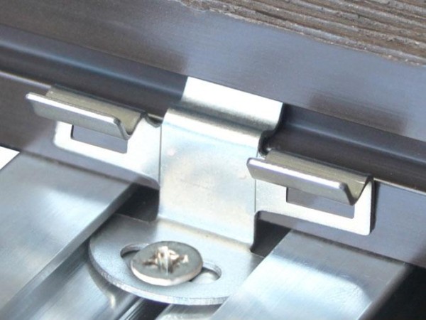 Кляймер промежуточный KRONEX № 7 для алюмин. лаги (упак100 шт купить в Шуе Кляймер промежуточный KRONEX № 7 для алюмин. лаги (упак100 шт купить в Шуе