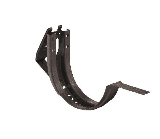 Водосток Aquasistem, Система 125x90 - Крюк крепления желоба короткий регулируемый RR 32 Тёмно-коричневый matt купить в Шуе Водосток Aquasistem, Система 125x90 - Крюк крепления желоба короткий регулируемый RR 32 Тёмно-коричневый matt купить в Шуе