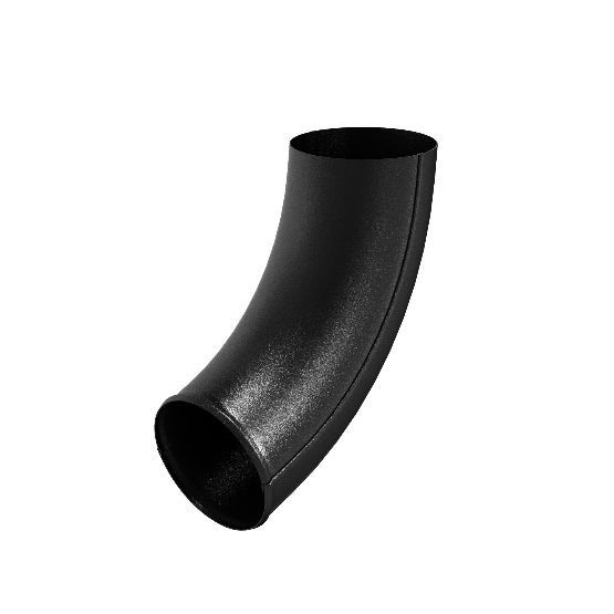 Водосток Aquasistem, система 125x90 - Отвод трубы RAL 9005 Чёрный купить в Шуе Водосток Aquasistem, система 125x90 - Отвод трубы RAL 9005 Чёрный купить в Шуе