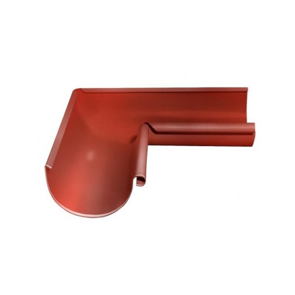 Водосток Grand Line 125x90 – Угол внутренний 90° RAL 8004 купить в Шуе