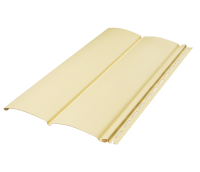 Сайдинг виниловый «Лапландия бревно» Шафран