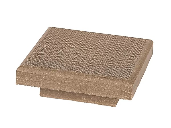 Крышка ДПК для столба 100x100 Орех купить в Шуе Крышка ДПК для столба 100x100 Орех купить в Шуе