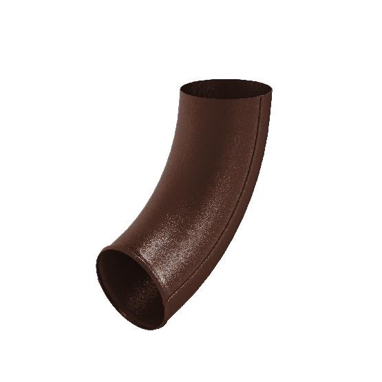 Водосток Aquasistem, Система 125x90 - Отвод трубы RAL 8017 Коричневый matt купить в Шуе